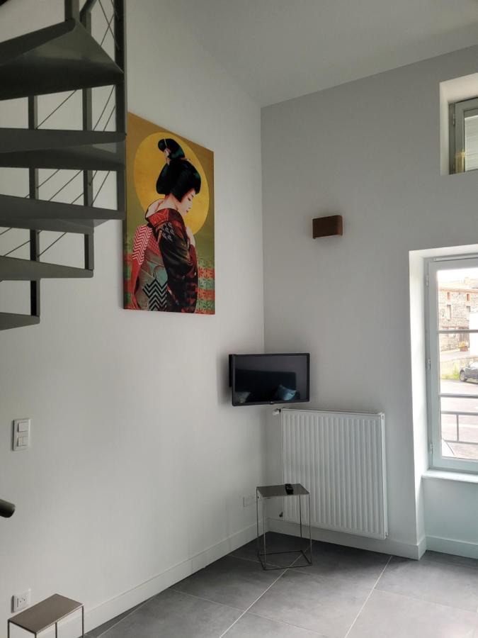 Chambres D'Hotes Du Bistrot D'Ici Saint-Saturnin  ภายนอก รูปภาพ