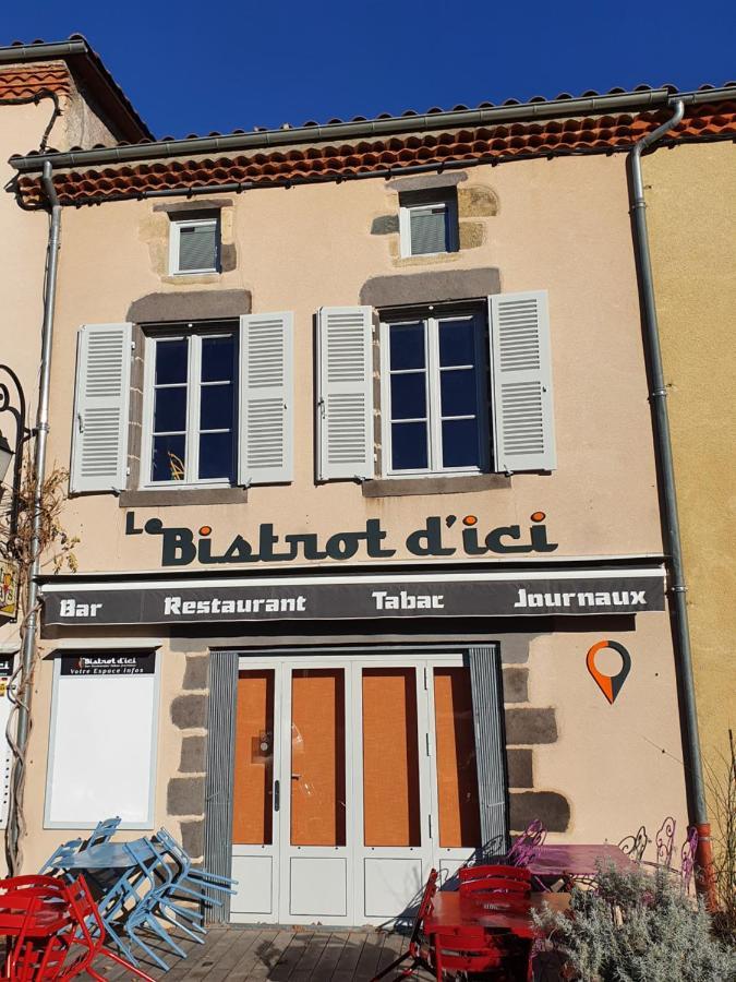 Chambres D'Hotes Du Bistrot D'Ici Saint-Saturnin  ภายนอก รูปภาพ