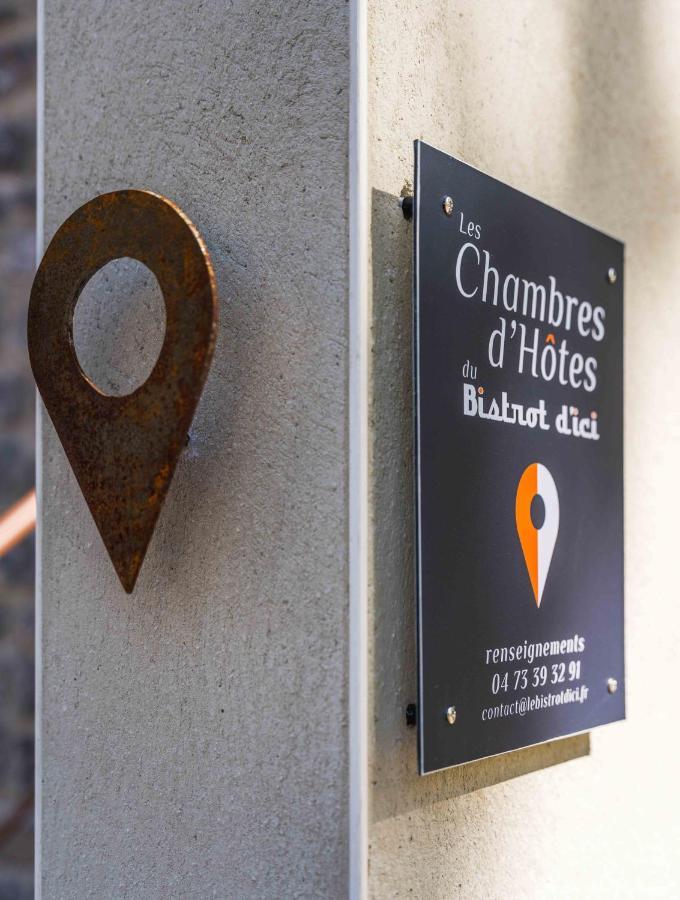 Chambres D'Hotes Du Bistrot D'Ici Saint-Saturnin  ภายนอก รูปภาพ