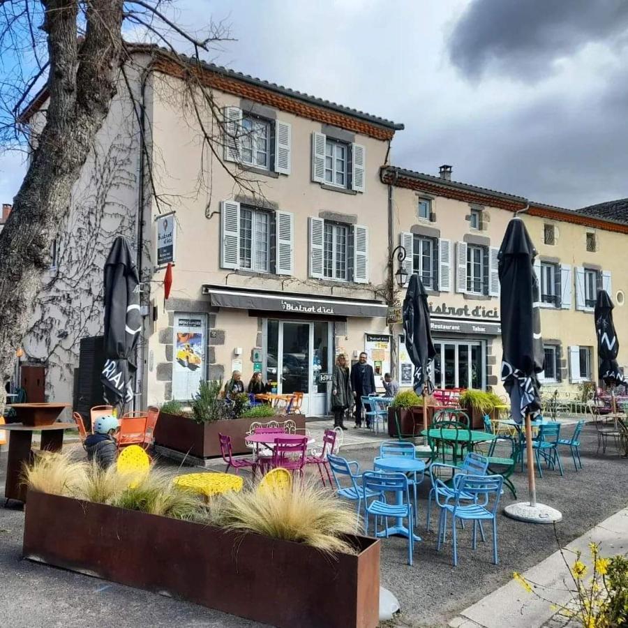 Chambres D'Hotes Du Bistrot D'Ici Saint-Saturnin  ภายนอก รูปภาพ